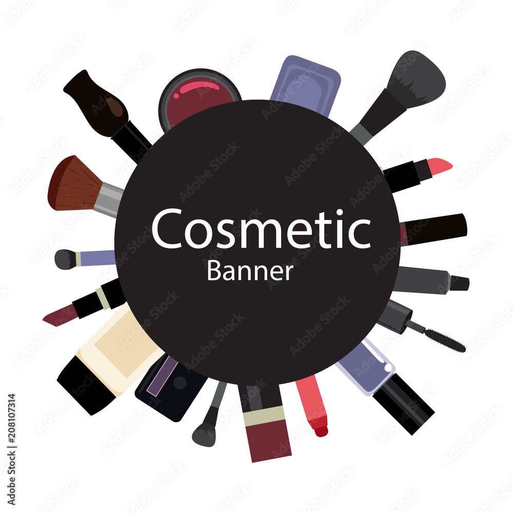 cosmetic banner design cosmetic banner design