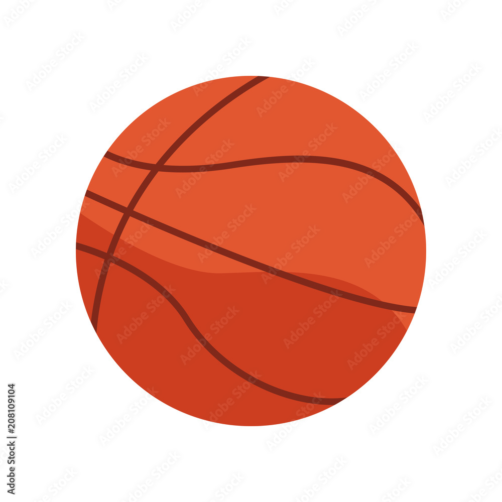 Basketball ball isolated vector illustration graphic design Basketball ball isolated vector illustration graphic design