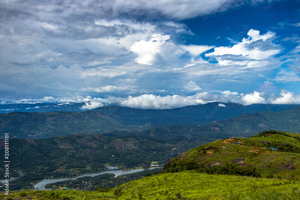Ilaveezhapoonchira is a tourist destination located in Melukavu village in Kottayam district near Kanjar. Kerala, India Ilaveezhapoonchira is a tourist destination located in Melukavu village in Kottayam district near Kanjar. Kerala, India