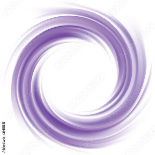 Vector abstract violet swirl background