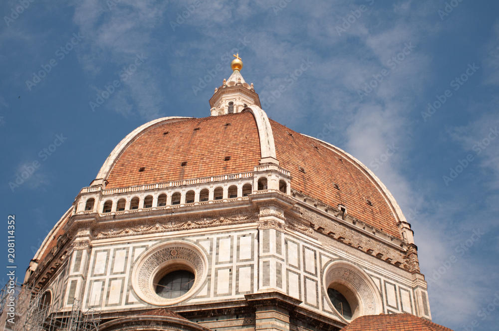 Florence Cathedral (Italy), Santa Maria del Fiore, Brunelleschi's Dome, symbol of the city.