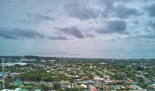 Cityscape of managua city