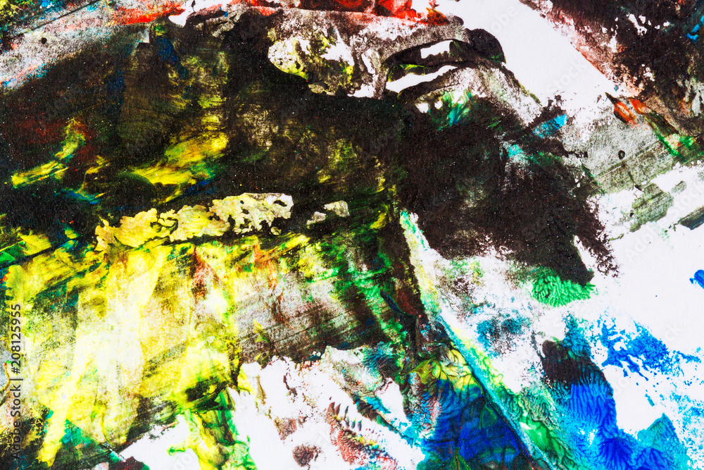 Abstract colorful hand painted background Abstract colorful hand painted background