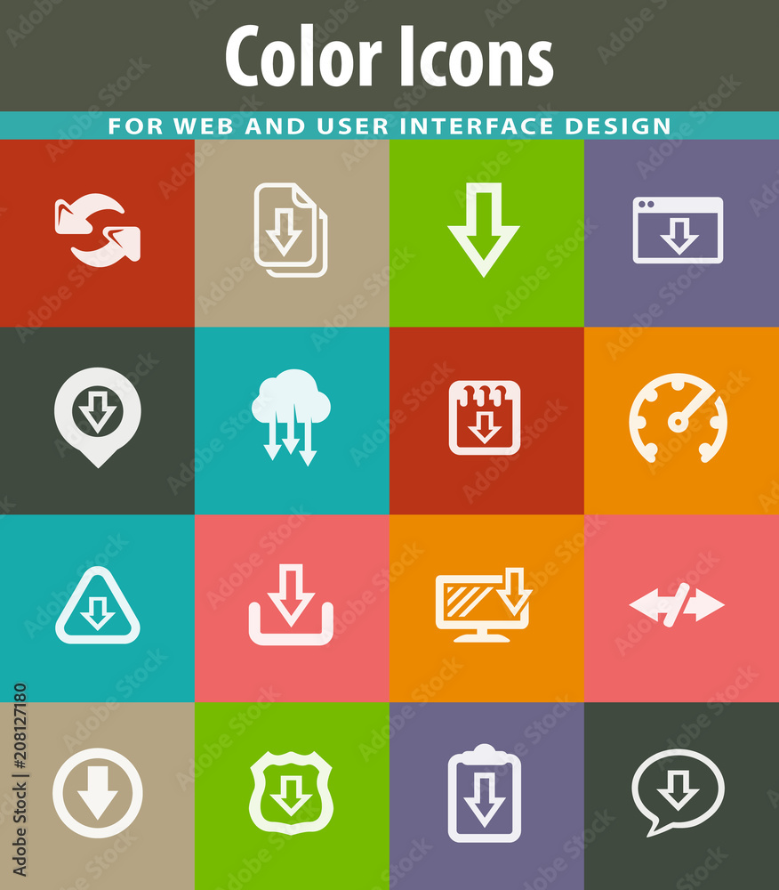 Download icons set