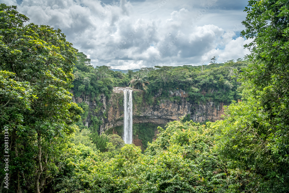 Fototapeta premium Chamarel Waterfall, Mauritius