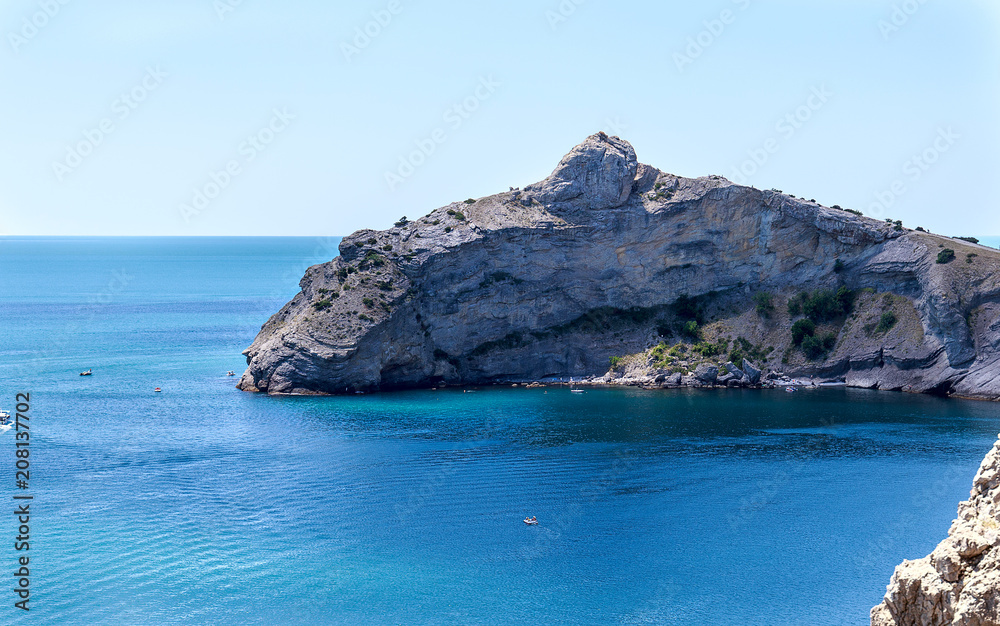 Fototapeta premium Crimea. View of the Dolphin Rock