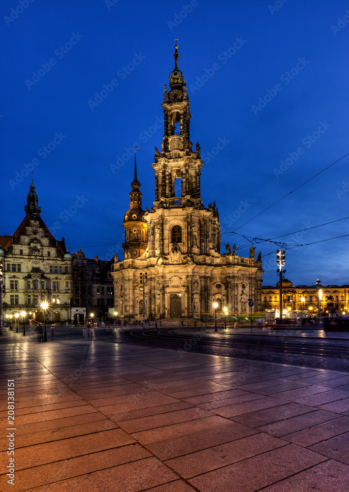 Dresden Cathedral ,  Cathedral of the Holy Trinity 