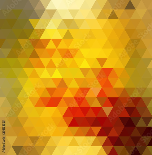 Colorful swirl rainbow polygon background or vector frame.