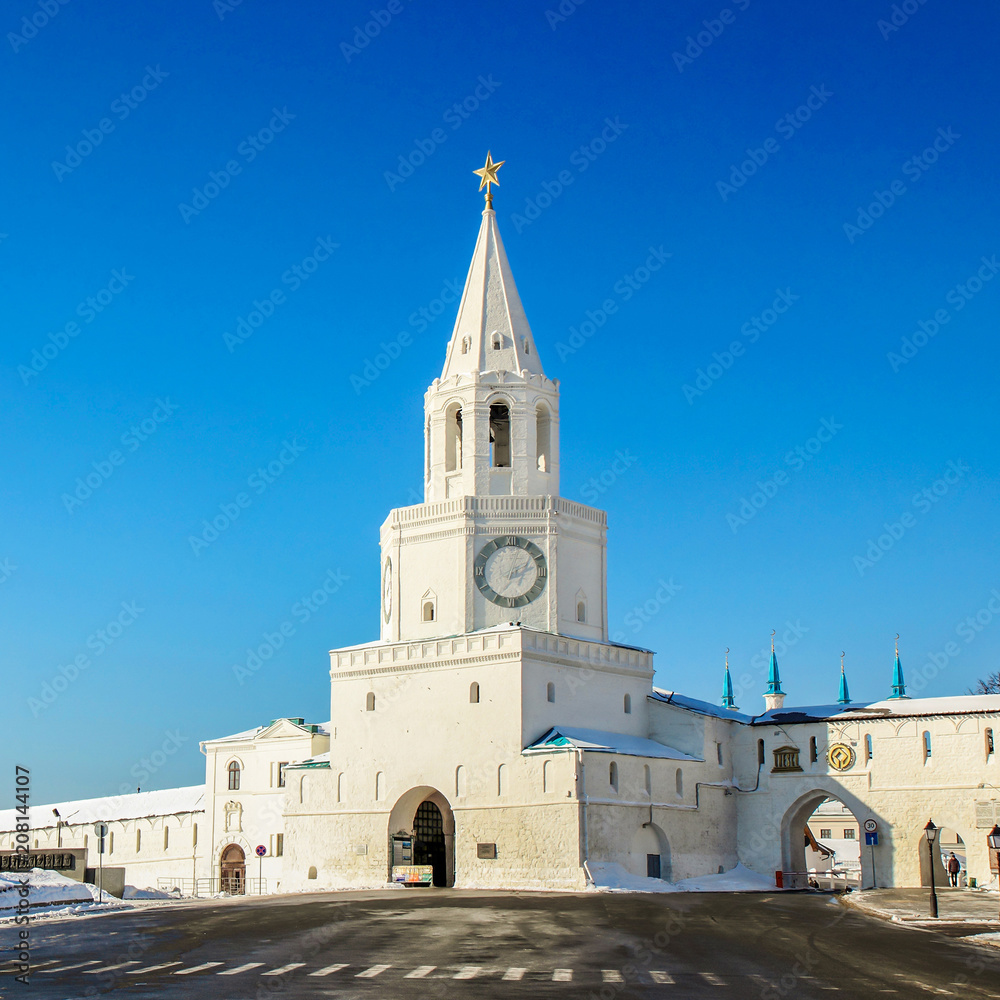 Spasskaya (Saviour) Tower of Kazan Kremlin