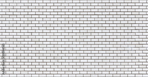 Seamless white brick wall texture, for use in the project photo