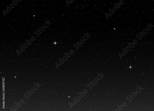 Night Sky. Stars in night sky