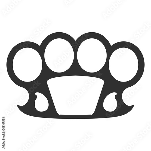 Fist weapon silhouette