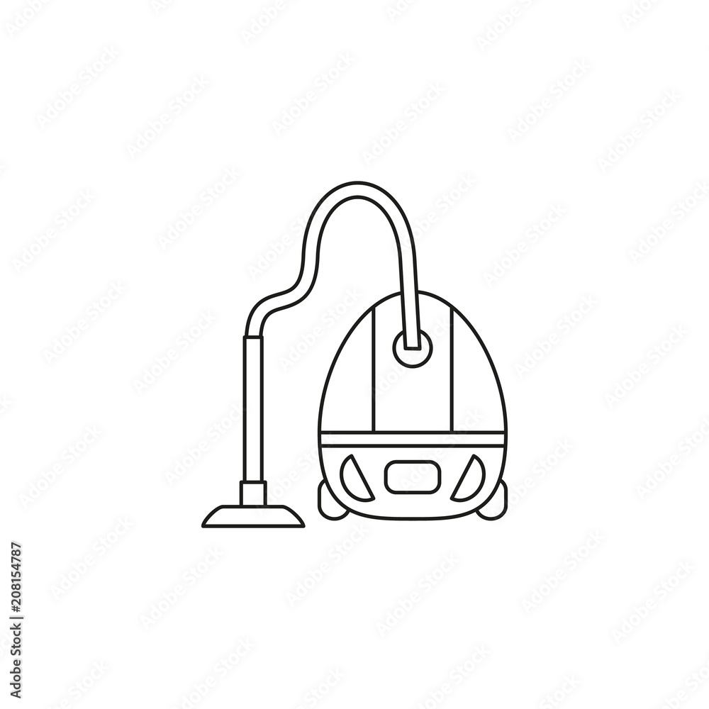 A vacuum cleaner icon