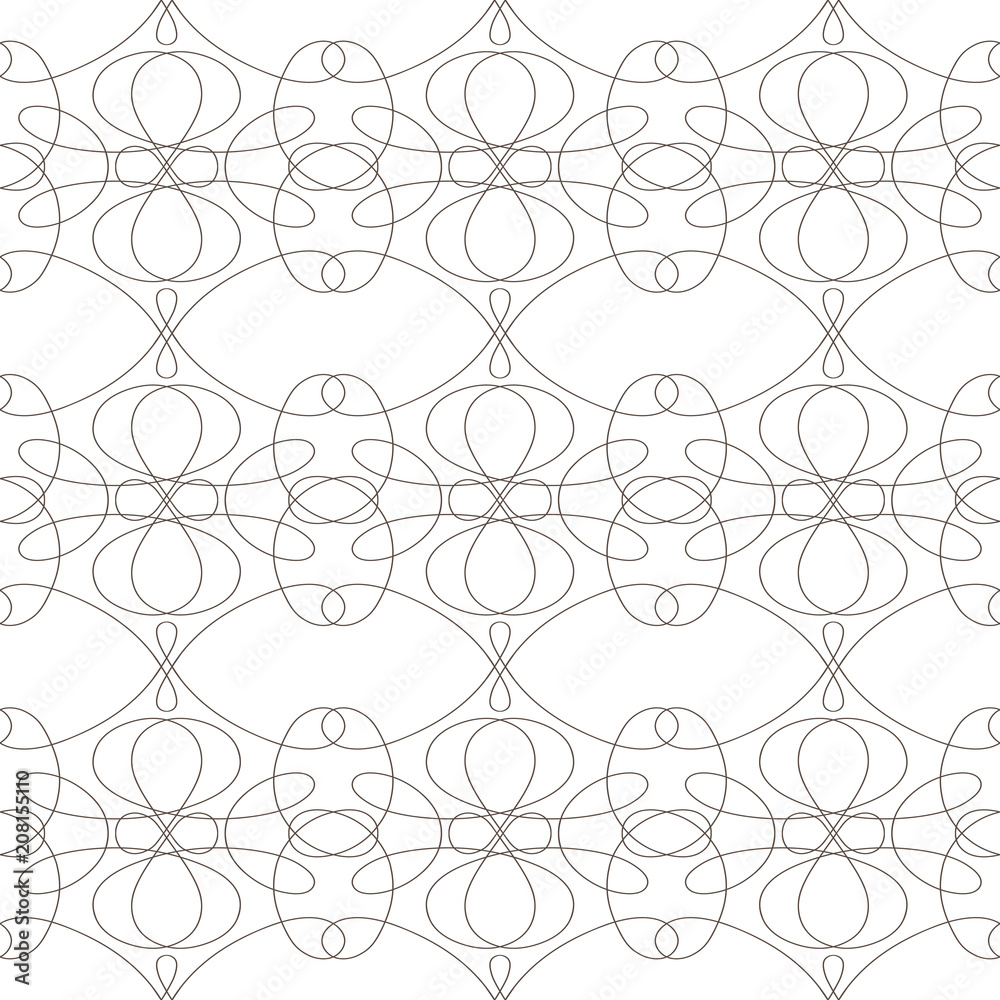 Seamless pattern with wavy lines lines on white background Seamless pattern with wavy lines lines on white background