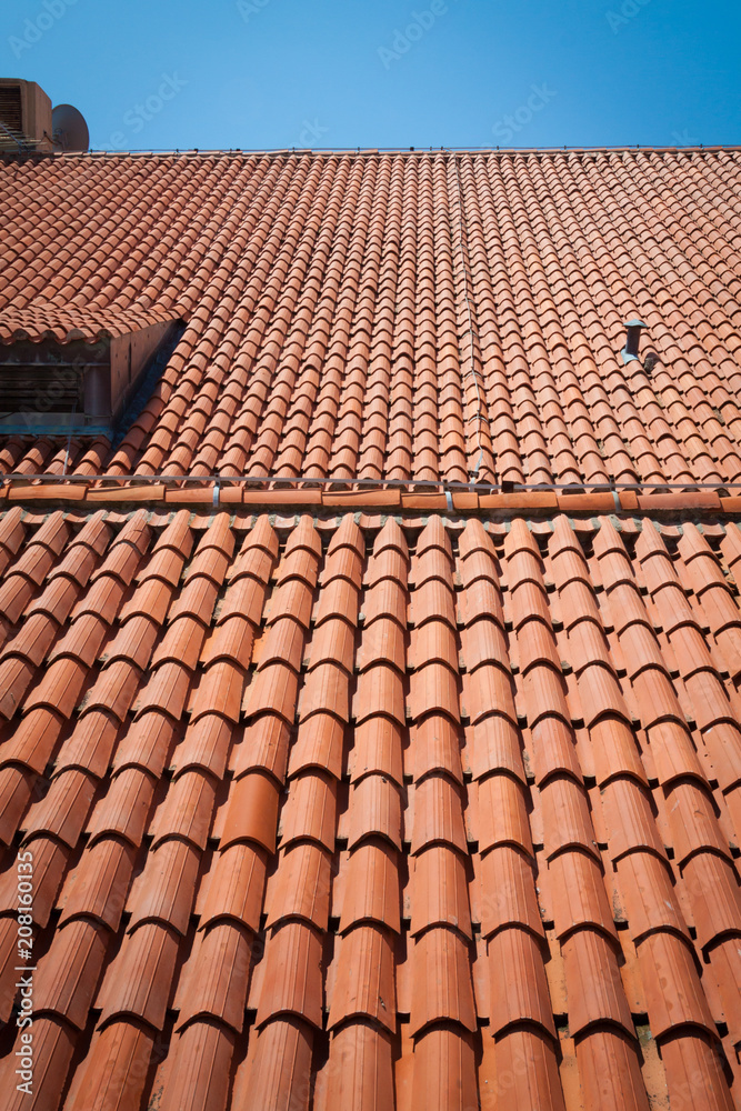 Naklejka premium Red Roofs