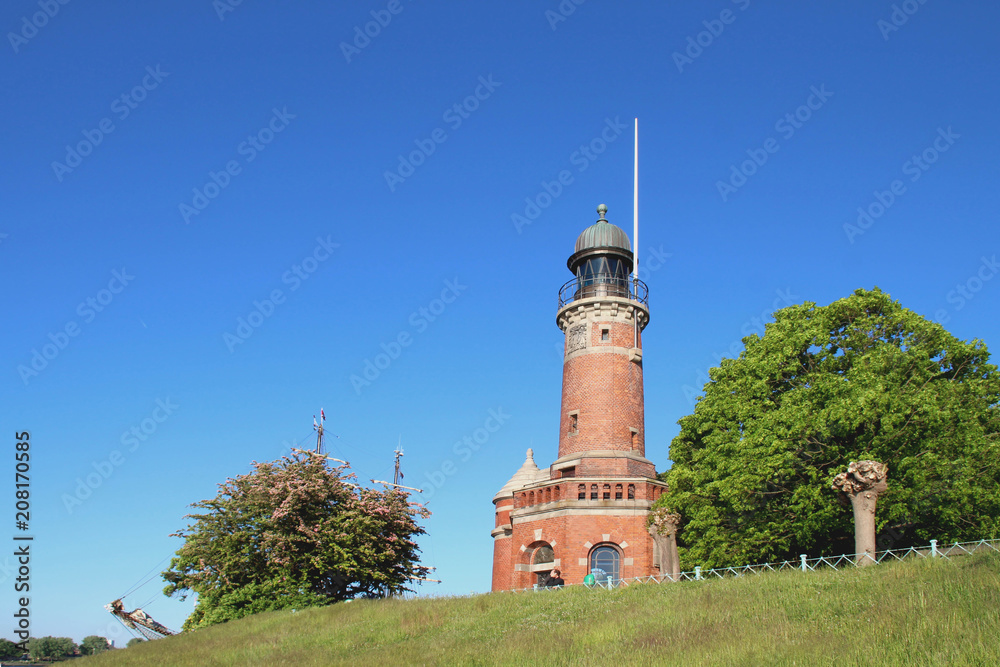 Obraz premium Kiel Leuchtturm Holtenau