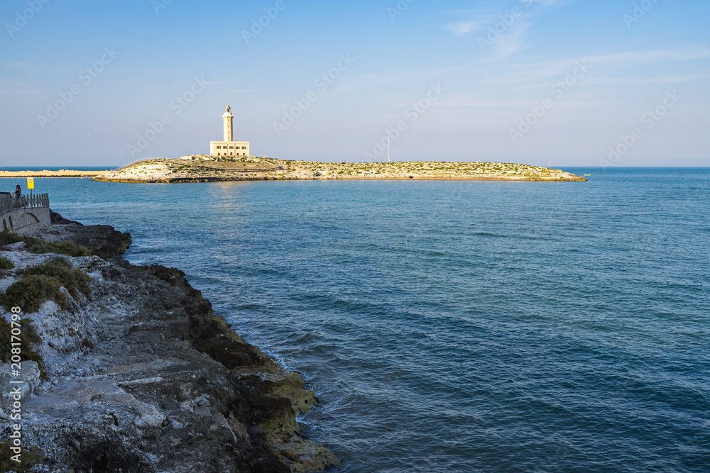 Sant'Eufemia lighthouse, Vieste, Apulia, Italy