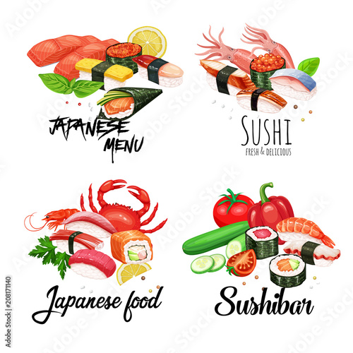 banners japanese food