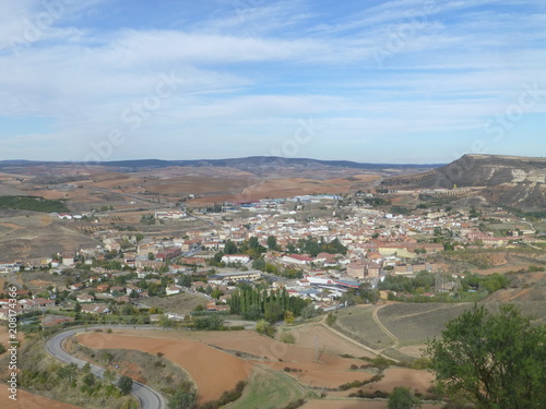 Jadraque, pueblo de Guadalajara, en la comunidad autónoma de Castilla La Mancha (España)