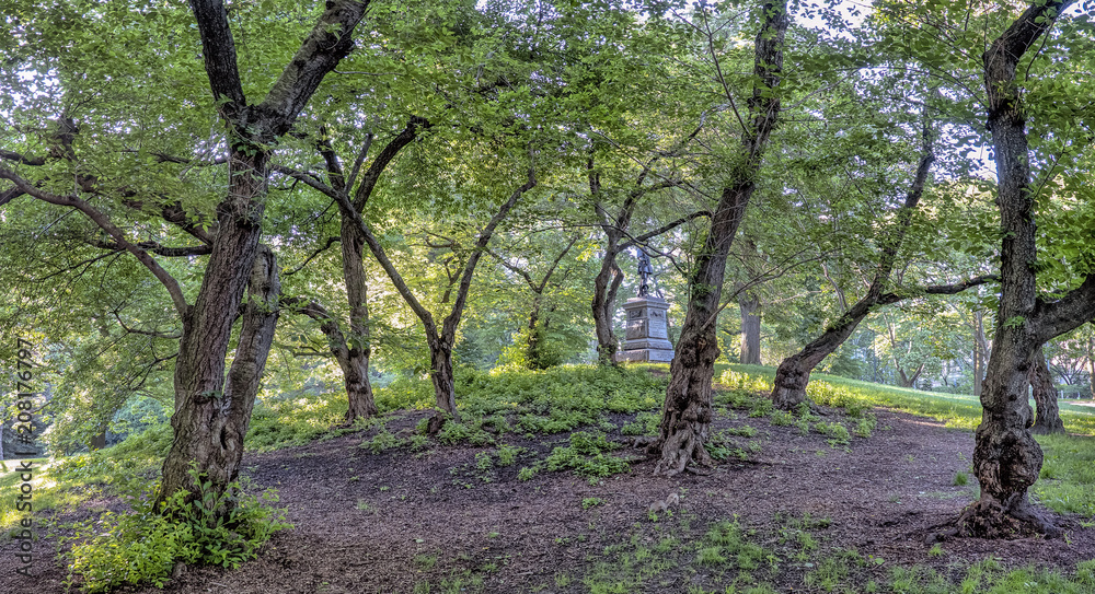 Central Park, New York City spring Central Park, New York City spring