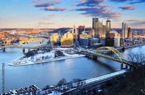 Downtown Pittsburgh, Pennsylvania, U.S.A.