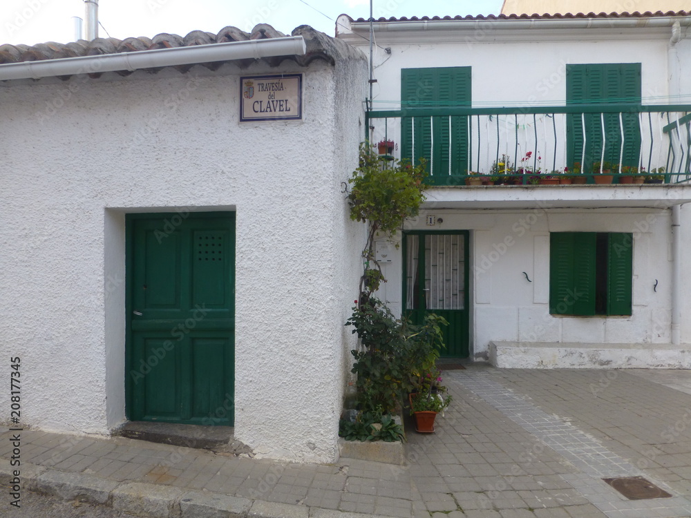 Lozoya. Pueblo de Madrid - España