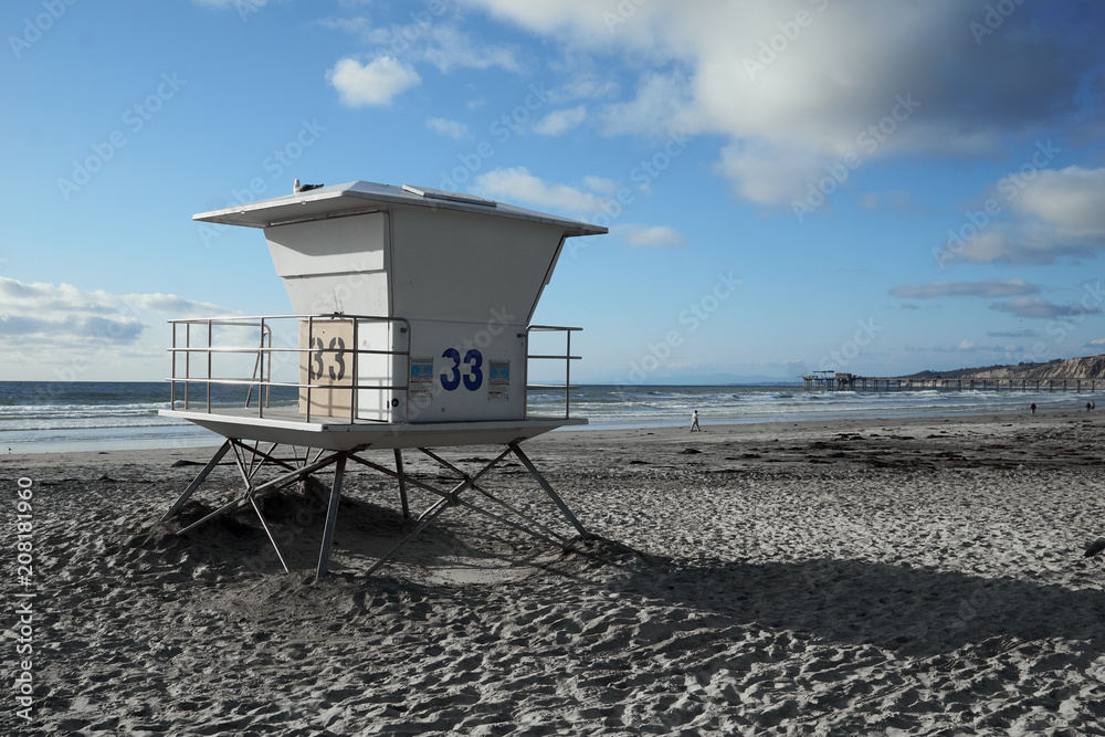 Obraz premium La Jolla Beach, SD CA