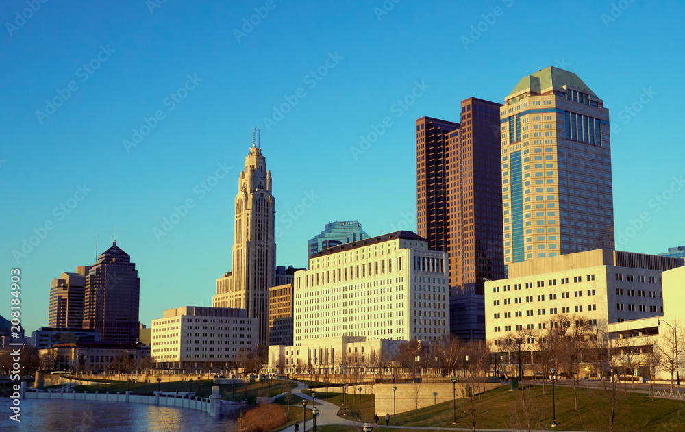 Fototapeta premium Downtown Columbus
