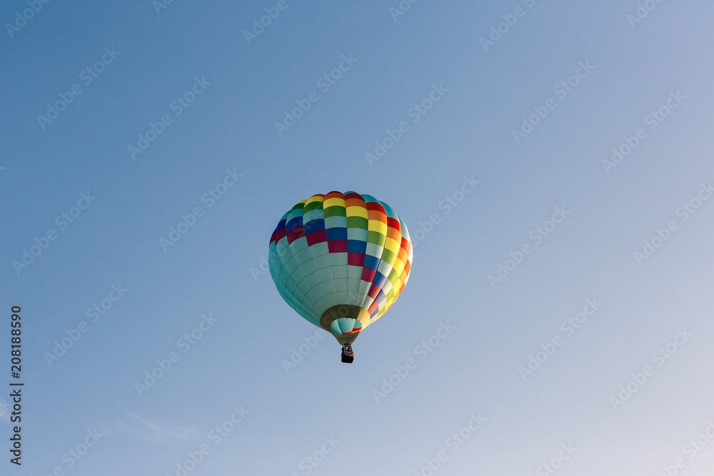 Fototapeta premium Hot air balloons flying in the sky