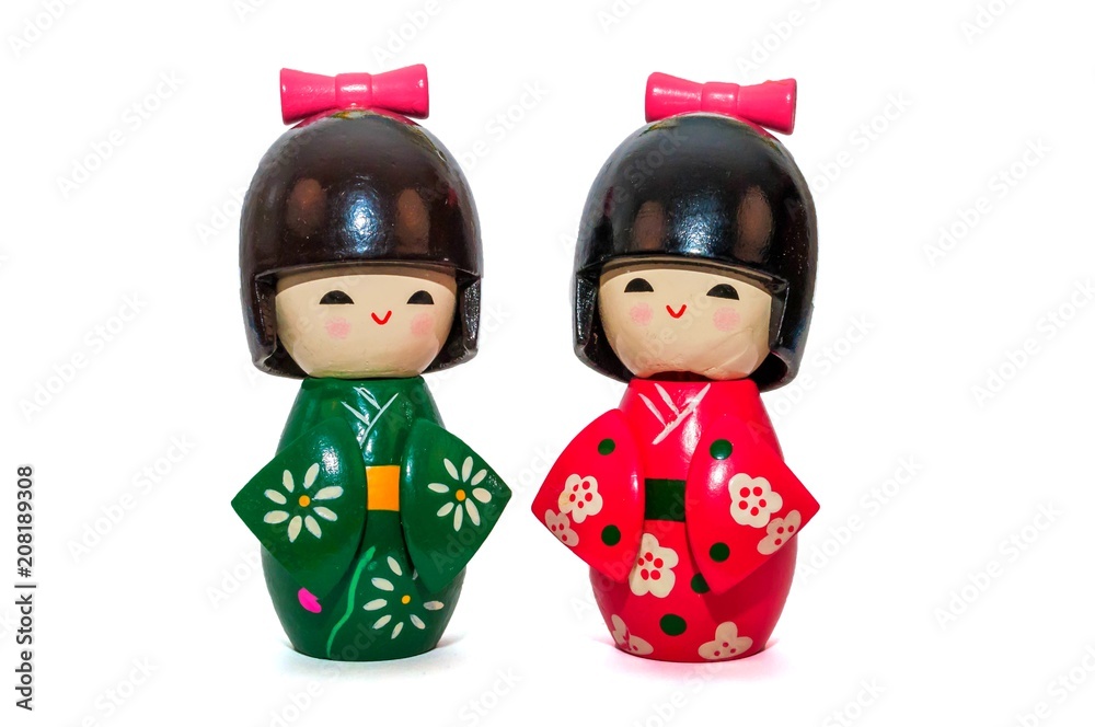 Obraz premium Poupées Japonaise.