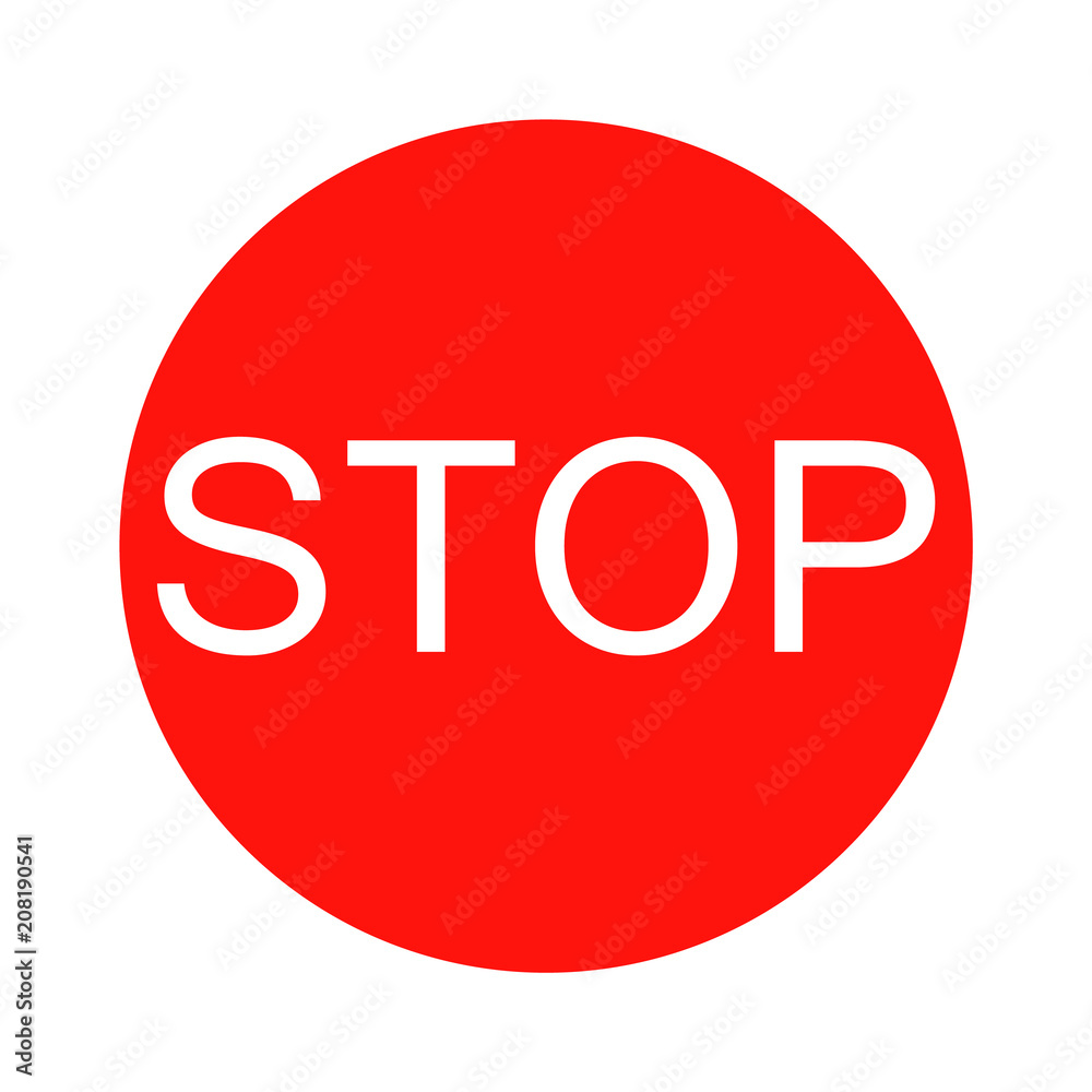 Prohibition no symbol. Vector illustration Prohibition no symbol. Vector illustration