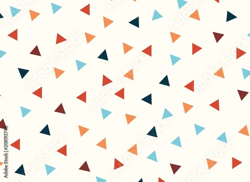 Abstract triangle Color background. vector illustration