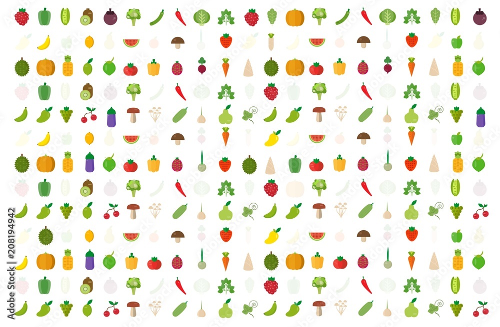 vegetables fruits organic background. vector illustration vegetables fruits organic background. vector illustration