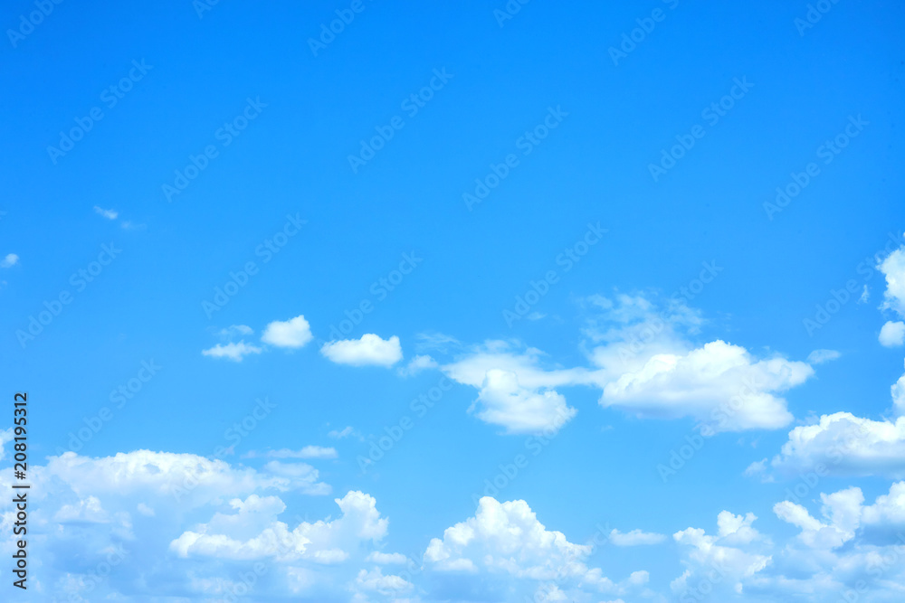 Blue sky with clouds Blue sky with clouds