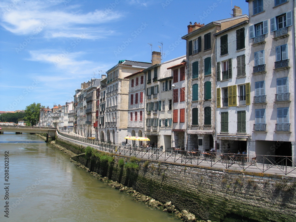 Naklejka premium Bayonne - Pays Basque - France
