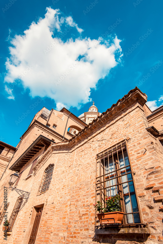 Saint Andrea basilica - italian renaissance architecture - travel destinations - Mantua italy
