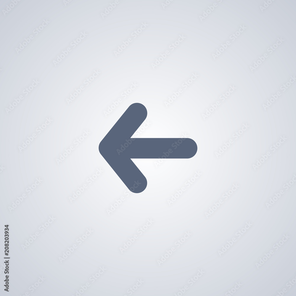 Arrow left icon, Left icon Arrow left icon, Left icon