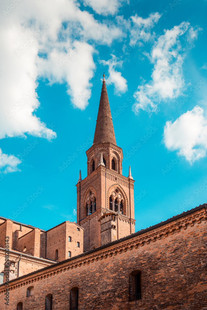 Saint Andrea basilica - italian renaissance architecture - travel destinations - Mantua italy
