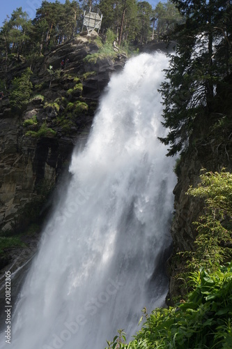 Warterfall in the mountains