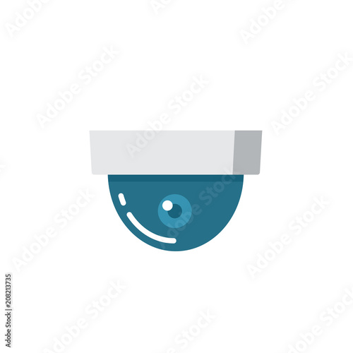 Dome security camera icon