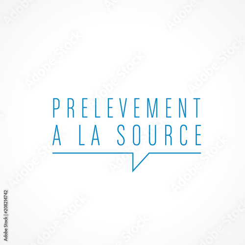 prélèvement à la source