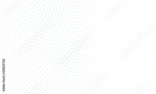 Digital gradient with points. Abstract futuristic panel. Dotted Backgound. Monochrome halftone pattern Vector illustration