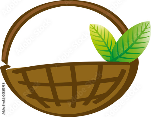 PANIER BIO ROND