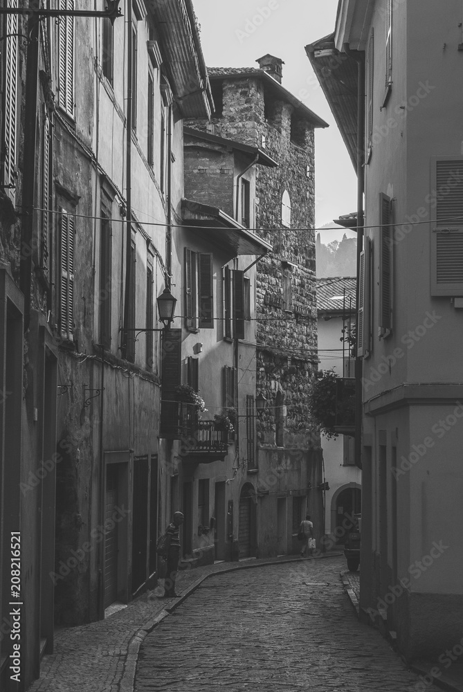 Lovere street Italy