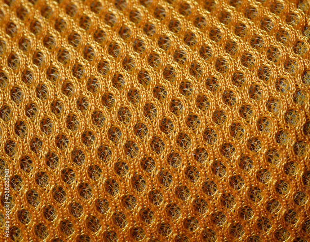 Background nylon or polyester texture.