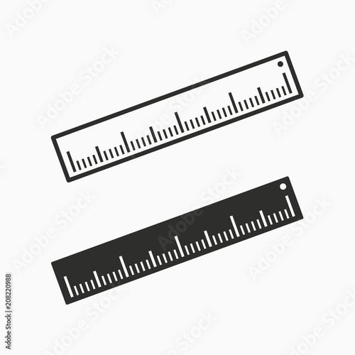 Vector ruler icon