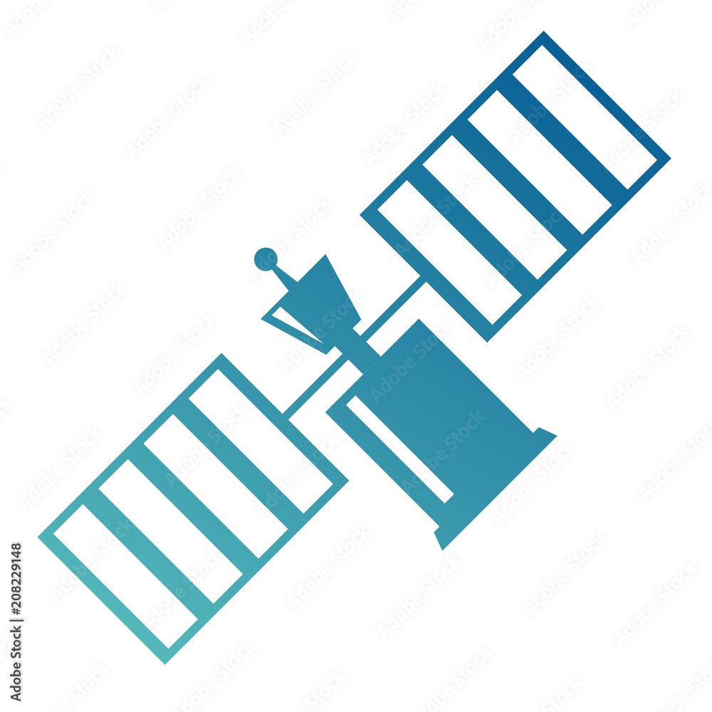 Artificial Earth Satellite, vector illustration Artificial Earth Satellite, vector illustration