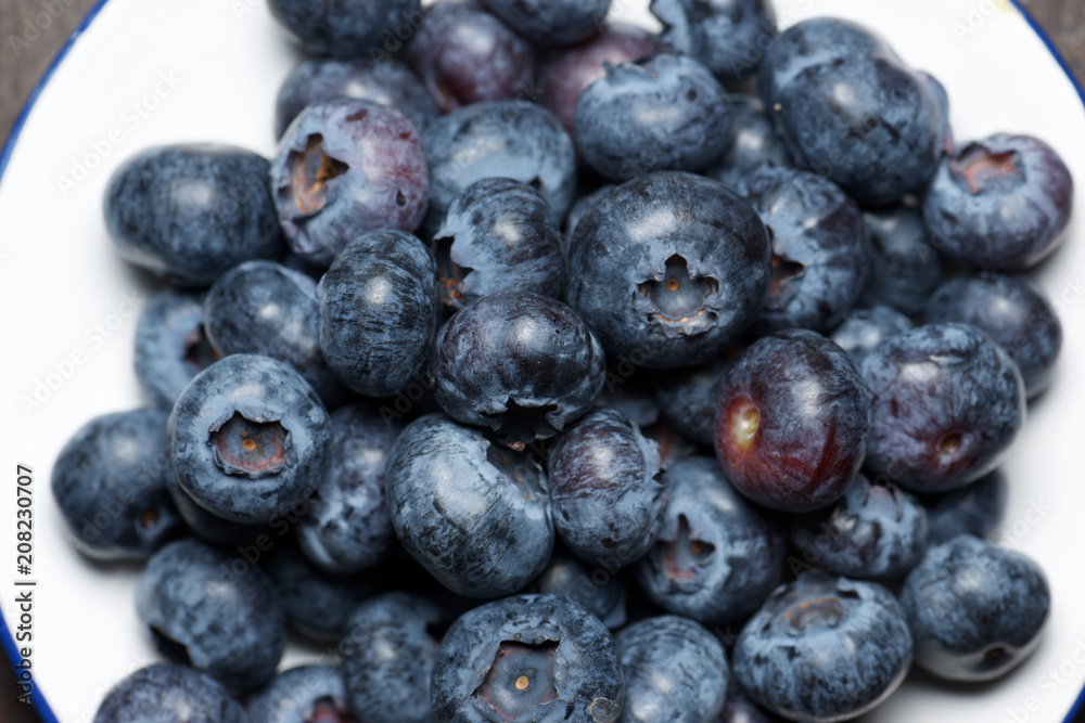 Blueberries close up Blueberries close up