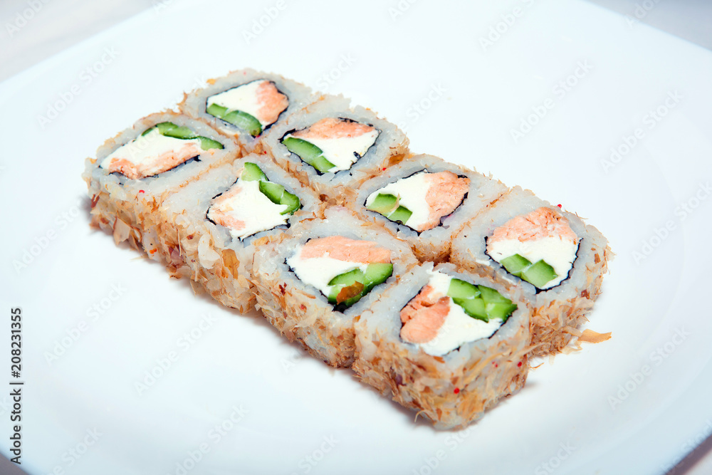 sushi, rolls, for the restaurant menu sushi, rolls, for the restaurant menu