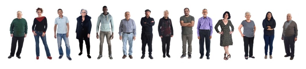 group of mixed people